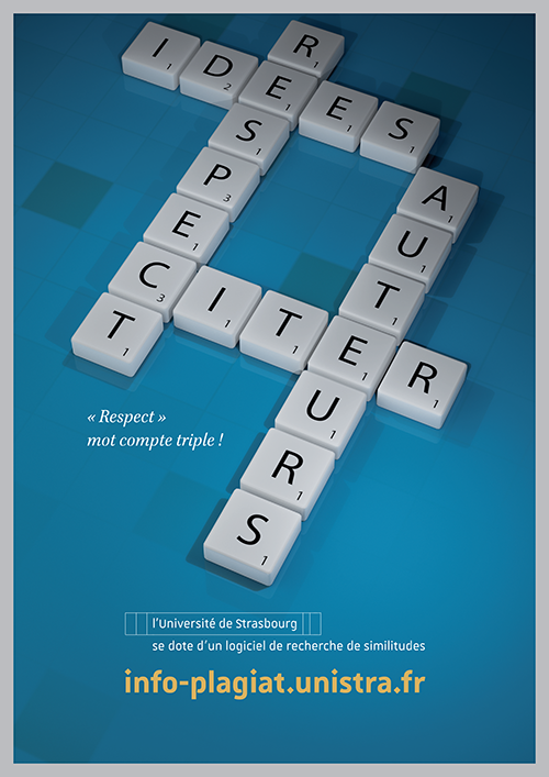 Affiche d'info-plagiat.unistra.fr