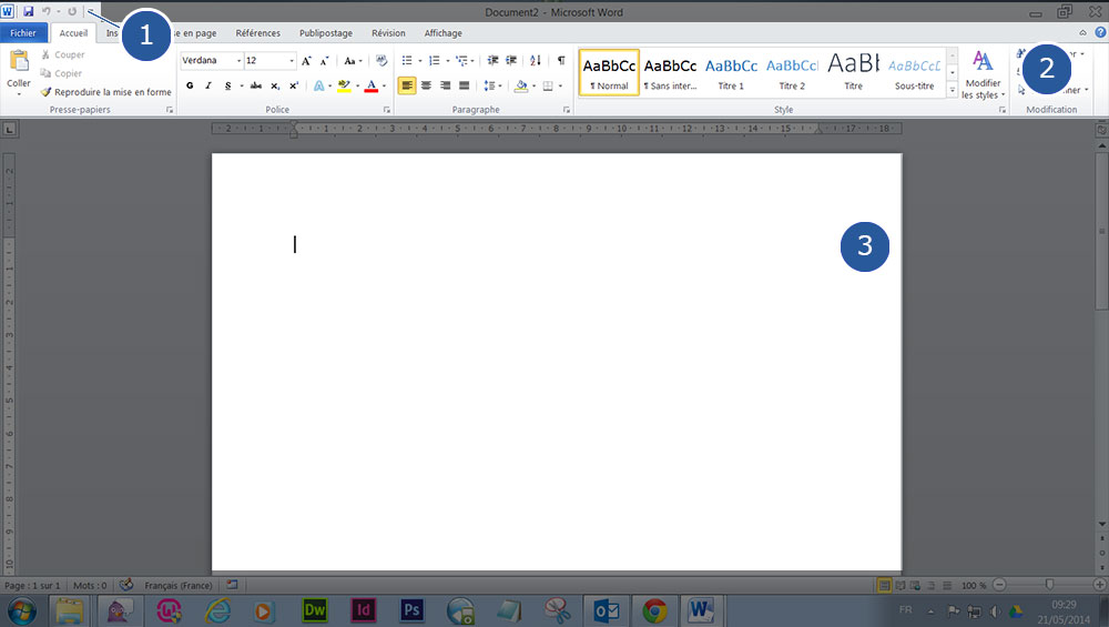 Interface De Word 2010